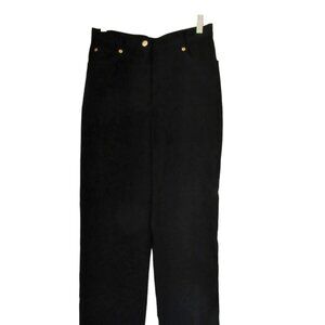 Vintage St John Sport Marie Gray Classic Black Slacks in Size 6
